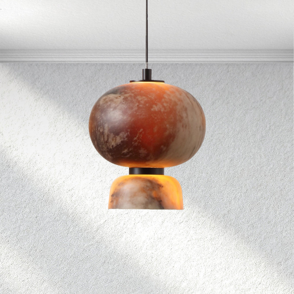 Rayrefine Eterna Alabaster Pendant – Large Circle