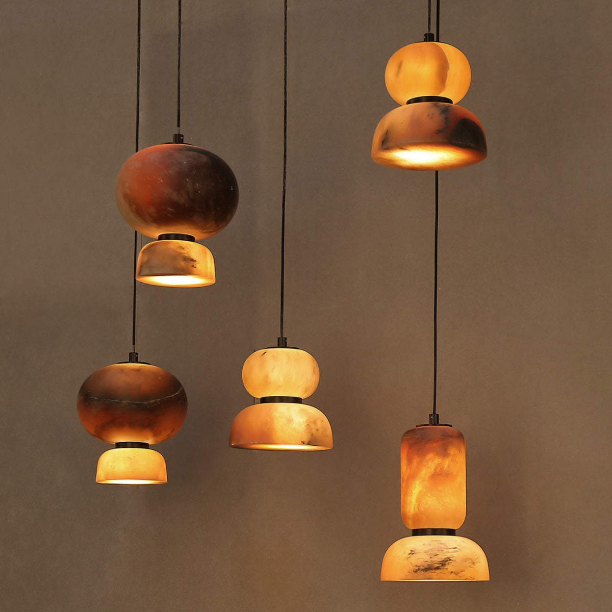 Rayrefine Eterna Vertical Alabaster Pendant